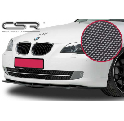 Añadido paragolpes BMW 5er E60/61 3/2007-2010 Todos modelos menos M/M-Paket ABS Look carbono