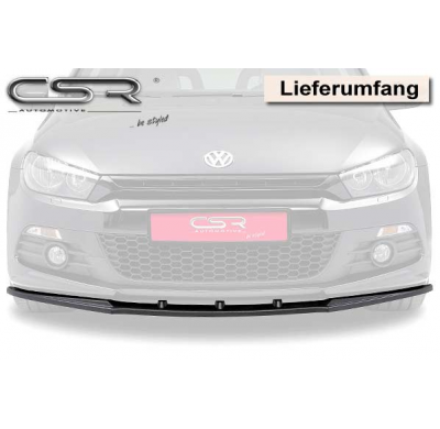 Spoiler añadido delantero imitacion carbono VW Scirocco III Typ 13 CSL033-C