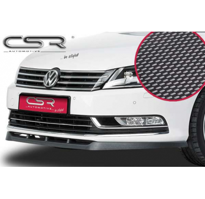 Spoiler añadido delantero imitacion carbono VW Passat 3C B7 CSL039-C