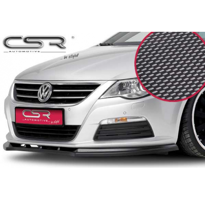 Spoiler añadido delantero imitacion carbono VW CC CSL041-C