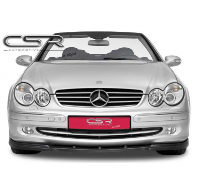 Spoiler añadido delantero imitacion carbono Mercedes CLK W209 CSL070-C