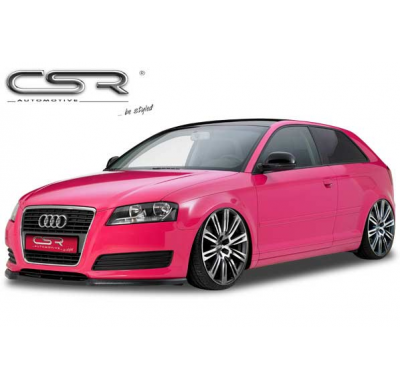 Añadido paragolpes Audi A3 8P/8PA 4/2008-2013 No valido para S-Line, No valido para S3 ABS