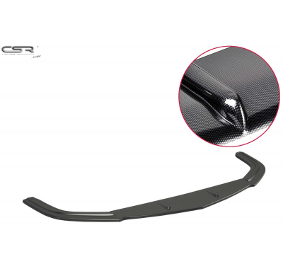 Spoiler añadido delantero imitacion carbono Opel Zafira B OPC CSL147-C