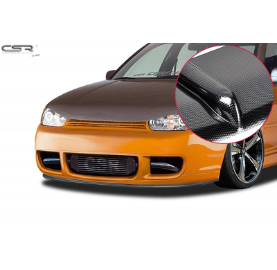 Spoiler añadido delantero imitacion carbono VW Golf 4 R32 CSL171-C