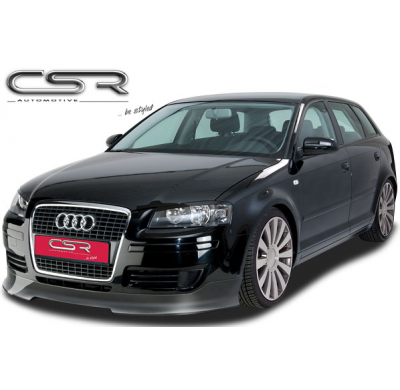 AÑADIDO PARAGOLPES DELANTERO FIBERFLEX Audi  A3 8PA AÑO 09/2004-2008  Hatchback 5 puertas (Sportback)