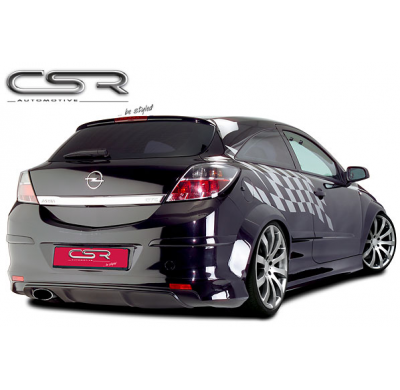 AÑADIDO PARAGOLPES TRASERO FIBRA VIDRIO Opel  Astra H AÑO Desde 2004  Hatchback 2-puertas GTC