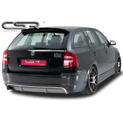 AÑADIDO PARAGOLPES TRASERO FIBRA VIDRIO Skoda Octavia II 1Z AÑO 2004-2009  Kombi