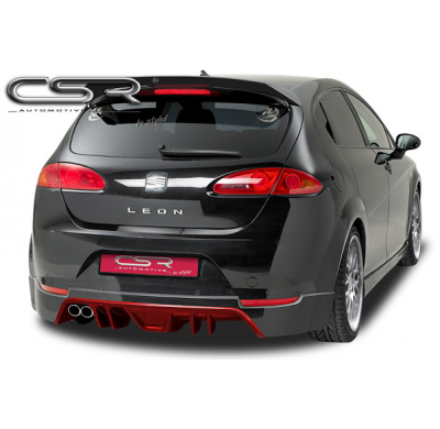 AÑADIDO PARAGOLPES TRASERO FIBERFLEX Seat Leon 1P AÑO 2005-2009