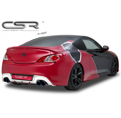 AÑADIDO PARAGOLPES TRASERO FIBERFLEX Hyundai Genesis AÑO 2008-2012  Coupé