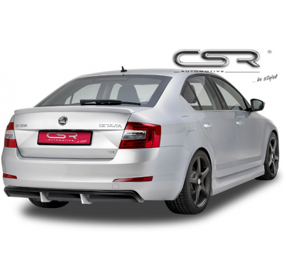 AÑADIDO PARAGOLPES TRASERO FIBERFLEX Skoda Octavia 3 Typ 5E AÑO Desde 2012  Todos modelos