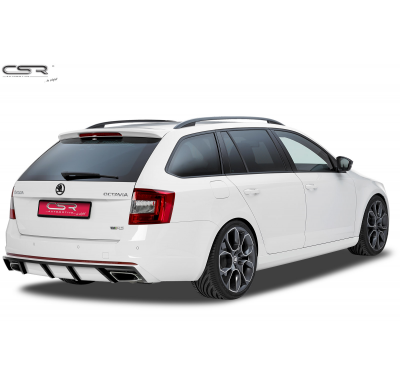 Añadido trasero Skoda Octavia 3 Typ 5E Desde 12/2012 Solo passend an RS Fiberflex