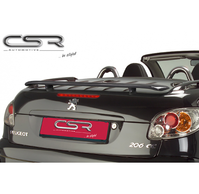 ALERON TRASERO FIBRA VIDRIO Peugeot  206 CC Cabrio  AÑO  2000-2007