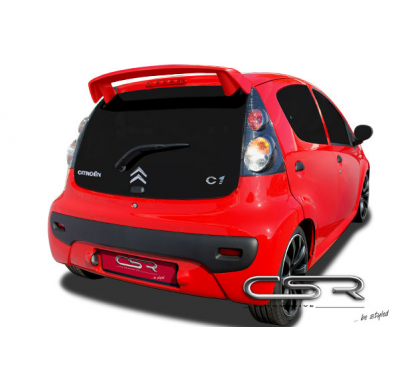 ALERON TRASERO FIBERFLEX Citroen C1 Hatchback AÑO  2005-2012