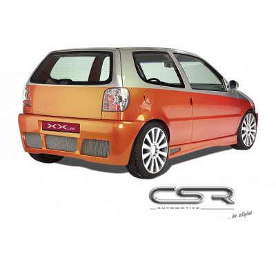 PARAGOLPES TRASERO FIBRA VIDRIO VW  Polo 3 Typ 6N  AÑO 1994-1999  Hatchback