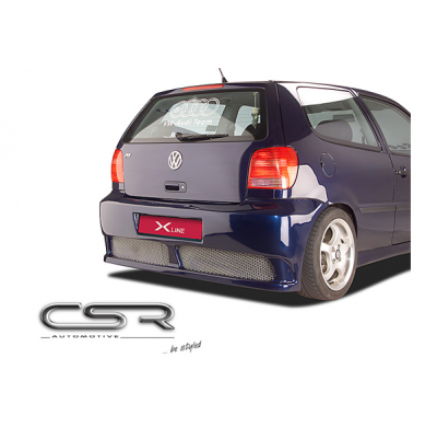 PARAGOLPES TRASERO FIBRA VIDRIO VW Polo 3 6N2 (Facelift) AÑO 1999-2001  Hatchback