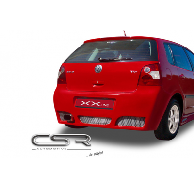 PARAGOLPES TRASERO FIBRA VIDRIO VW  Polo 4 Typ 9N 9N3 AÑO 2001-2009  Hatchback