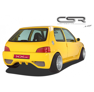 PARAGOLPES TRASERO FIBERFLEX Peugeot  106 AÑO 1995-2003  Hatchback