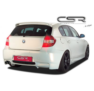 PARAGOLPES TRASERO FIBERFLEX BMW  1er E81 + E87  AÑO Desde 2004  Hatchback 3 y 5 puertas