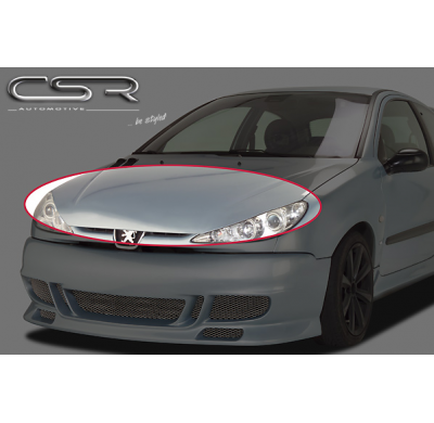 ALARGAMIENTO CAPOT METAL Peugeot 206 Hatchback / Kombi AÑO  1998-2008
