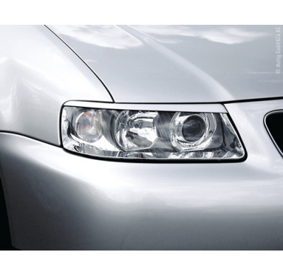 PESTAÑAS FAROS DELANTEROS ABS Audi  A3 8L Facelift Hatchback AÑO  2000-2003