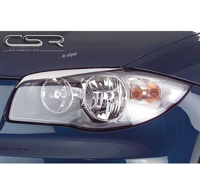 PESTAÑAS FAROS DELANTEROS ABS BMW  1er E81,E82,E87,E88 E81 - Dreipuertas, E82 - Coupé, E87 - Fünfpuertas, E88 - Cabrio AÑO  Desd