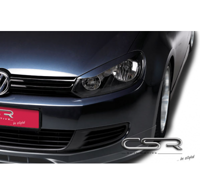 PESTAÑAS FAROS DELANTEROS ABS VW  Golf 6 Todos modelos Modelle excepto Plus AÑO  Desde 2008