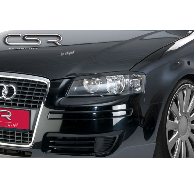 PESTAÑAS FAROS DELANTEROS ABS Audi  A3 8PA Hatchback 5-puertas AÑO  Desde 09/2004