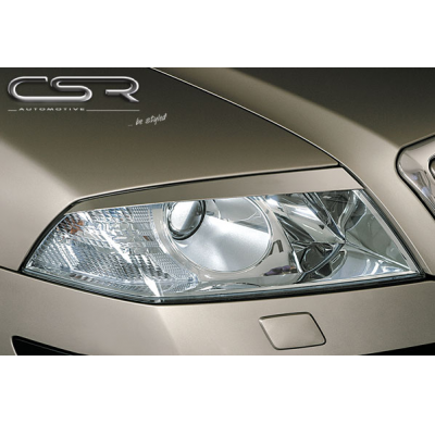 PESTAÑAS FAROS DELANTEROS ABS Skoda  Octavia 2 Todos modelos  AÑO  2004-2008