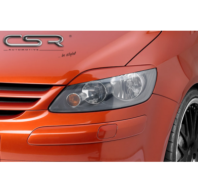 PESTAÑAS FAROS DELANTEROS ABS VW Golf Plus / Crossgolf Todos modelos AÑO  2005-2009