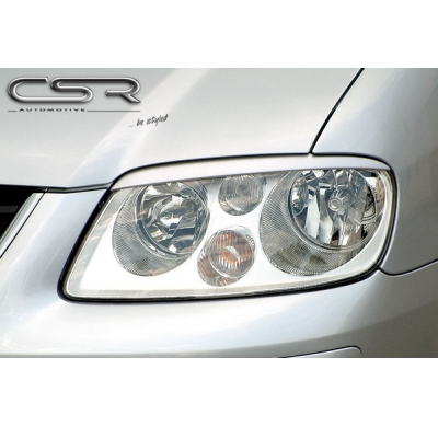 PESTAÑAS FAROS DELANTEROS ABS VW Touran Todos modelos AÑO  2003-2006