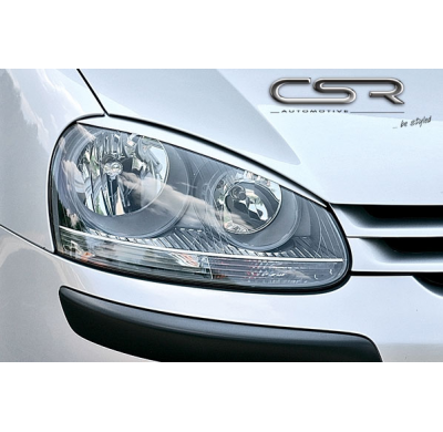PESTAÑAS FAROS DELANTEROS ABS VW Golf 5 1K Todos modelos AÑO  2003-2008