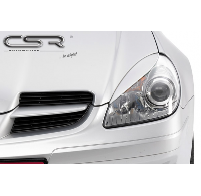 PESTAÑAS FAROS DELANTEROS ABS Mercedes Benz SLK R171 Todos modelos AÑO  3/2004-3/2011