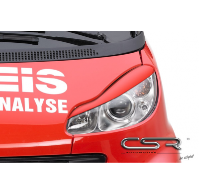 PESTAÑAS FAROS DELANTEROS ABS Smart fortow 451 Todos modelos AÑO  Desde 2007