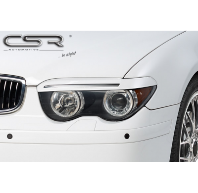 PESTAÑAS FAROS DELANTEROS ABS BMW 7er E65 / E66 Todos modelos AÑO  2001-2005