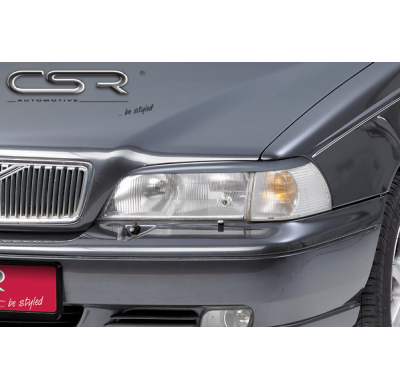 PESTAÑAS FAROS DELANTEROS ABS Volvo C70 Coupe/Cabrio AÑO  1997-2002