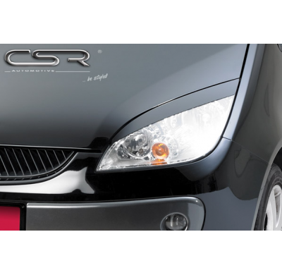 PESTAÑAS FAROS DELANTEROS ABS Mitsubishi  Colt CZC Cabrio AÑO  2006-2009