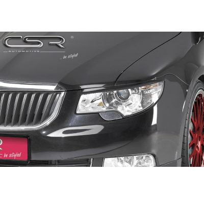 PESTAÑAS FAROS DELANTEROS ABS Skoda Superb II Limousine / Kombi AÑO  Desde 2008