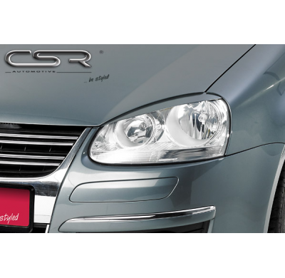PESTAÑAS FAROS DELANTEROS ABS VW Golf 5, Jetta 5 Todos modelos AÑO  2003-2010