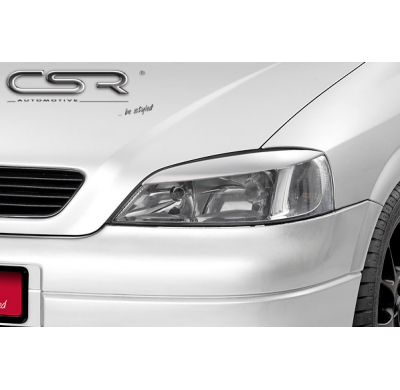 PESTAÑAS FAROS DELANTEROS ABS Opel Astra G Todos modelos AÑO  1998-2005