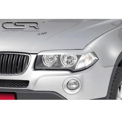 PESTAÑAS FAROS DELANTEROS ABS BMW X3 E83 Todos modelos AÑO  2003-2010