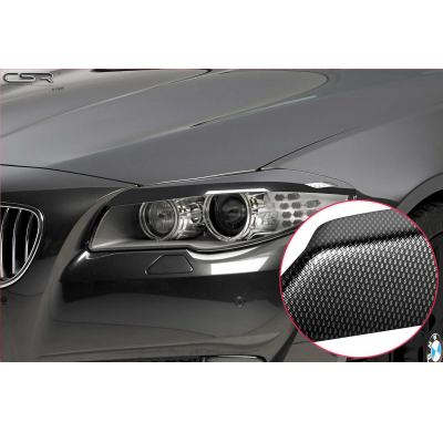 Pestañas faros carbon look BMW 5er F10 SB239-C