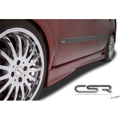 TALONERAS LATERALES FIBRA VIDRIO Opel  Astra G Cabriolet / Coupé / Hatchback 3/5 puertas / Sedan AÑO  1998-2004