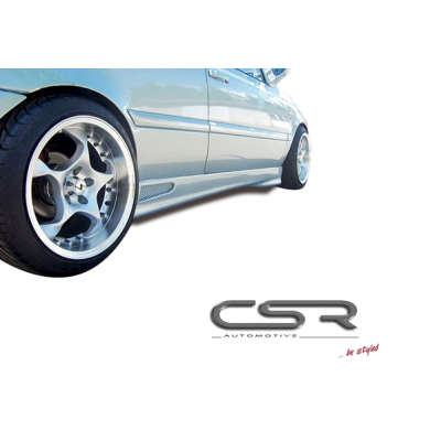 TALONERAS LATERALES FIBRA VIDRIO Opel Vectra A  Sedan / Hatchback AÑO  1988-1995