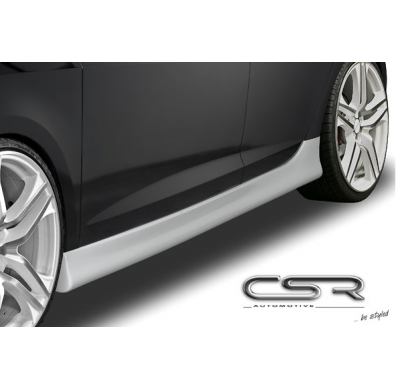 TALONERAS LATERALES FIBRA VIDRIO Seat Ibiza 6J Solo 5-puertas AÑO  Desde 2008