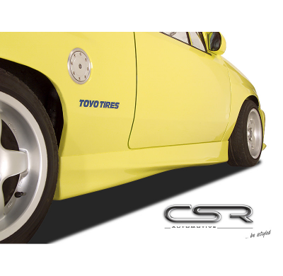 TALONERAS LATERALES FIBRA VIDRIO Opel Corsa A Hatchback / Sedan  AÑO  1983-1993