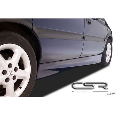 TALONERAS LATERALES FIBERFLEX Opel  Zafira A Hatchback AÑO  1999-2005