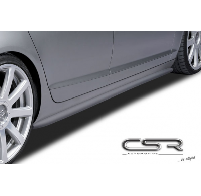 TALONERAS LATERALES FIBERFLEX Audi  A6 C6 Typ 4F Avant AÑO  Desde 2004