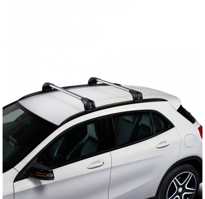 Kit barras de techo Cruzber CRUZ Airo Fuse Aluminio Honda Civic Tourer (IX - railing integrado) Año: 2014 -