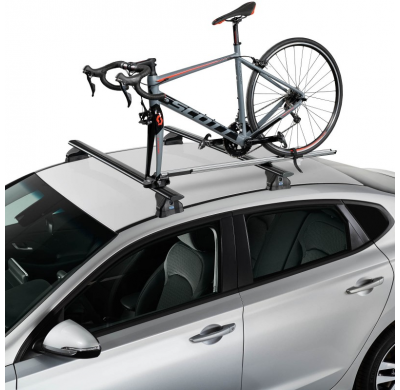 CRUZ Criterium Portabicicletas de techo para el transporte de bicicletas fijadas por la horquilla