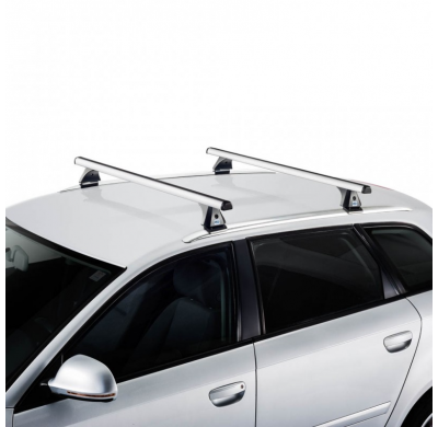 Kit barras de techo Cruzber CRUZ Oplus Aluminio Mercedes Clase C Coupé 2p (C204 - fixpoint con techo de vidrio) Año: 2011 - 2015